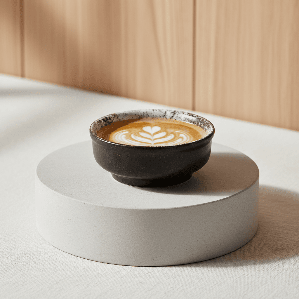 Chisai Small Cup Set (Set van 4) - Zwart/Wit