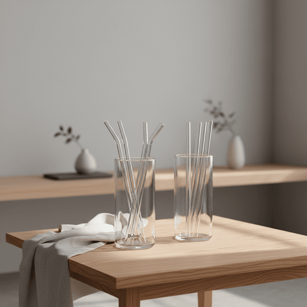 Katachi Duurzame Rietjes (1 stuk) - Gebogen